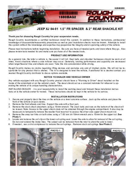 Installation Manual